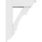 Ekena Millwork Standard Olympic Architectural Grade PVC Bracket with Traditional Ends, 5"W x 16"D x 22"H BKTP05X16X22OLY01 - alternate 3